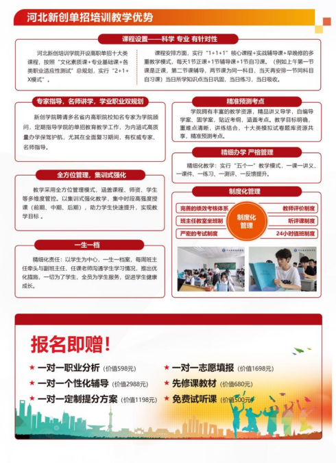 2027年河北省高職單招數學考試科目說明